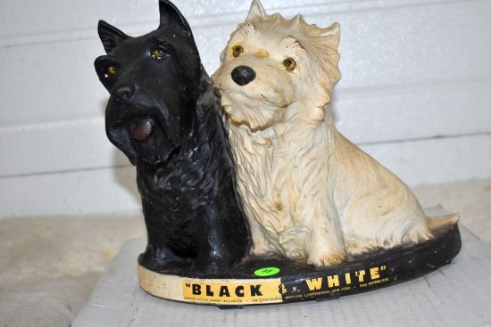 Black & White Blended Scotch Dog Advertising
