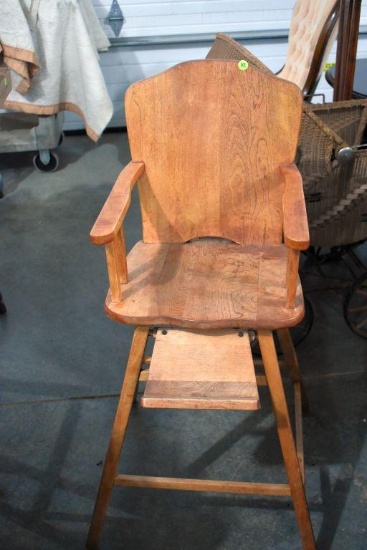 Wooden High Chair