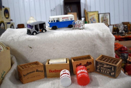 Marigold Dairy Plastic Bank, and advertising items