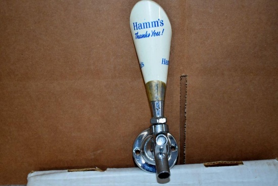 Hamm's Beer Tap Handle Marker with spout