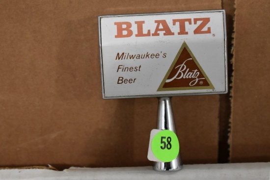 Blatz Beer Tap Handle Marker