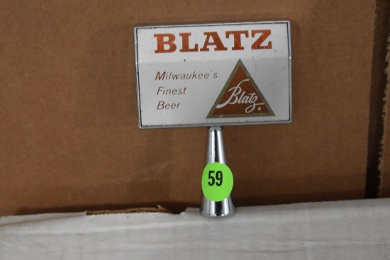 Blatz Beer Tap Handle Marker