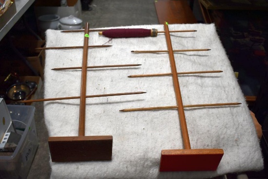 Two Vintage Thread Holders