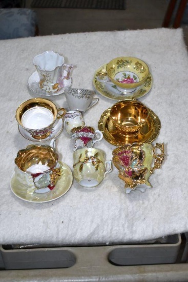 Fancy Cups and Saucers