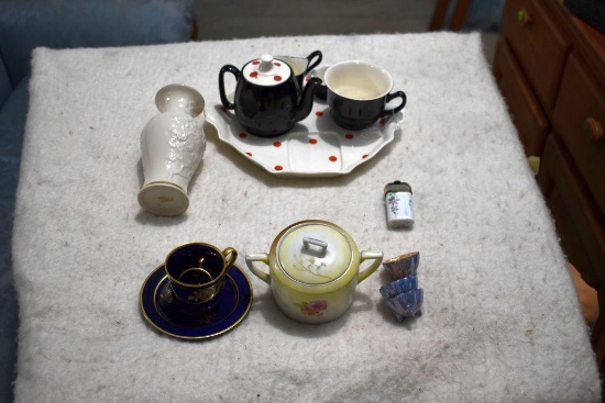 Lenox Vase, Royal Winton Tea Set