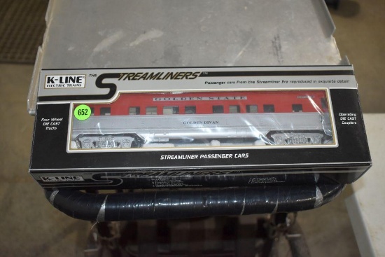 K-Line Trains Flat End Observation Car