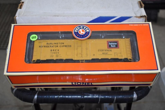 Lionel Burlington Steel Sided Reefer