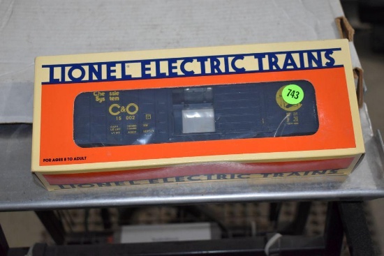 Lionel Chesapeake & Ohio Waffle-Sided Boxcar