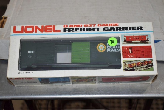 Lionel British Columbian Box Car