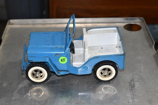 Vintage Pressed Steel Tonka Jeep