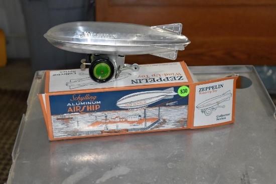 Schylling Tin Windup Graf Zeppelin w/box