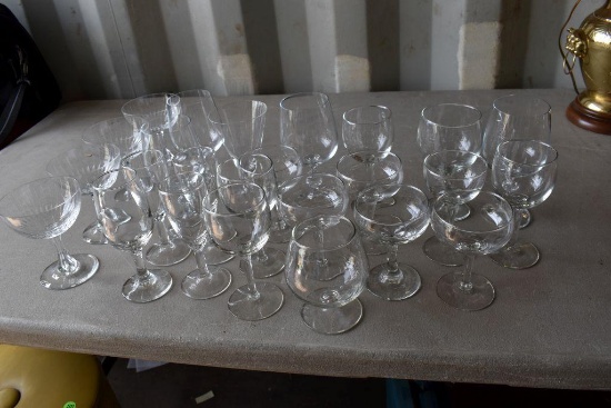 Assortment Of Wines And Sniffers