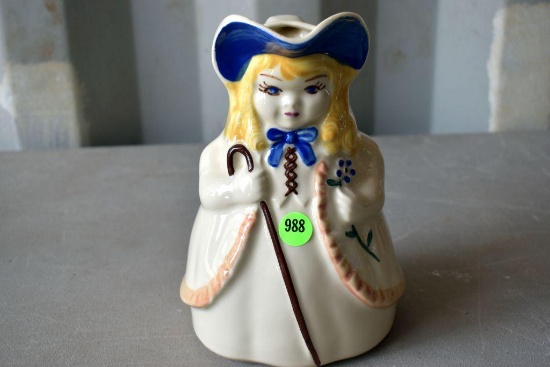 Shaunee Bo Peep Pitcher, 8'' Tall