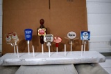 Blitz Weinhard Beer, Narragansett Lager Beer, Steam Beer, Dawson Ale, (3) Bavarian Beer Tap