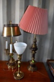 (3) Electric Table Lamps