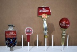 (4) Old Milwaukee Beer Tap Handle Markers