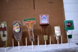 (6) Budweiser Beer Tap Handle Markers