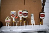 (7) Schmidt Beer Tap Handle Markers