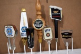(3) Miller Genuine Draft Beer, (1) Miller Lite, (2) Molson Golden Beer, (1) Miller Munchener Beer