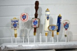 (7) Old Style Beer Tap Handle Markers