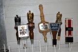 (7) Michelob Beer & Light Beer Tap Handle Markers