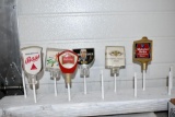 Holiday, Tomakawk Ale, Liebostschander Select, Coastal Valley, Bass, Meisterbrau Premium Beer Tap