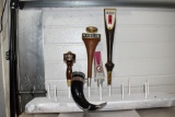 (5) Michelob Beer, Draught Beer, Classic Dark Beer Tap Handle Markers