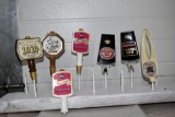Tuborg Beer, Munchener Dark Beer, Champale Cooler and 1919 Root Beer, Beer Tap Handle Markers,