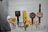 (9) Stroh's, Stroh's Light Tap Handle Markers