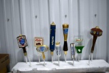 (9) Old Style, Pfeiffer, Simon Pure Tap Handle Markers