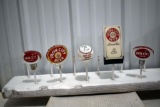 (4) Iron City Beer Tap Handle Markers