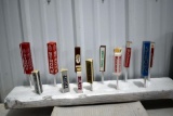 (12) Stroh's, Special Export, Budweiser Light, Michelob, Wiedemann, Blatz, Budweiser, Heidelberg,