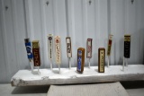 (10) Pabst, Schlitz, Jacob Best, Rheingold, Blatz, Falls City, Michelob Tap Handle Markers