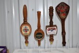 (4) Beck's, Eagle, Bavarian Tap Handle Markers