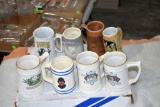 Assortment of Beer Mugs