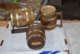Schlitz Mug, Olympia Beer Bank, Schlitz Bank