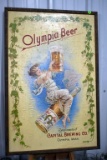 Olympia Beer Carboard Insert In Frame 21