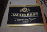 Glass Jacobs Best Premium Light Hanging Sign