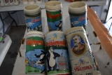(6) Hamm's Land Of Sky Blue Waters Limited Edition Steins