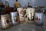 Leinenkugel's 1990 (1 Of 1800) Stein, 1992 (322 Of 2000) Stein, 1990 (1of 2000), 1991 (1 Of 2000),