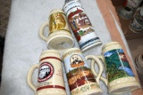Leinenkugel Steins, 1998 (1 Of 1000), 1986, 1984, Anniversary Stein (28 Of 1500), Anniversary Stein,