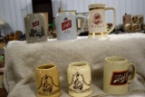 (6) Schlitz Mugs And Steins