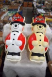 Double Sided Plastic Strohs Bear