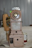 Automatic Electric Company Rotary Dial Wall Mounted Phone Code #96E10
