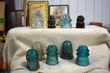 Assortment Of Clear And Colored Insulators