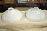 (2) Vintage Lamp Shades
