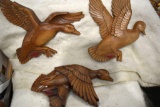 (3) Grainbelt Plastic Birds