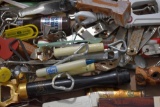 Large Assortment Of Bottle Openers And key Chains With Beer Advertising