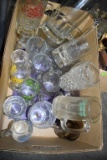 Large Assortment Of Glass Beer mugs