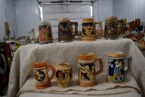 (8) Assorted Ceramic Mugs